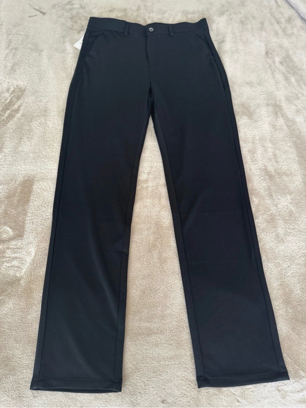TimelessFlex Mens Black Stretch Chino
